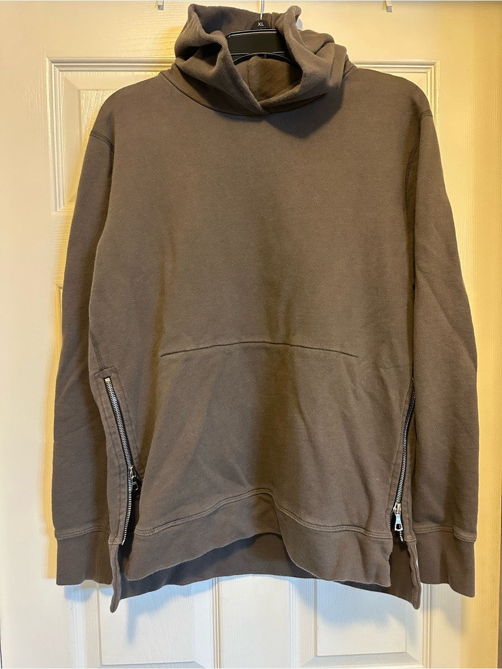 John Elliott villian hoodie size 2 men’s Brown/geeen Sweatshirt